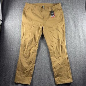 Mountain Hardwear AP Pants Mens 40x32 Hiking Pants UPF 50 Corozo Nut OM6344